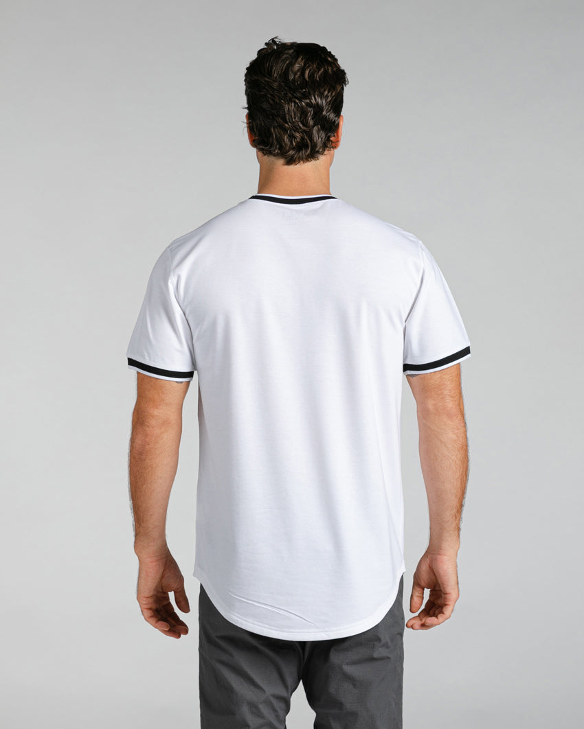 Striped Ringer Tee