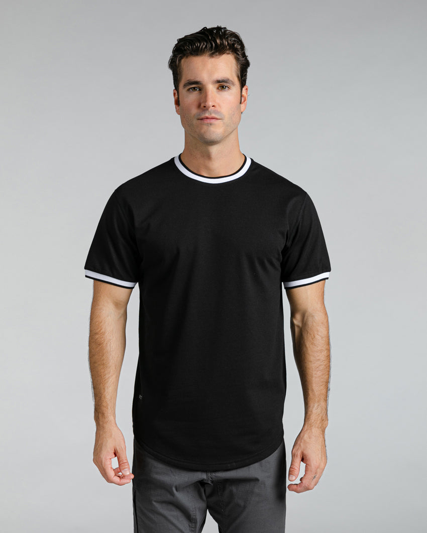 Striped Ringer Tee