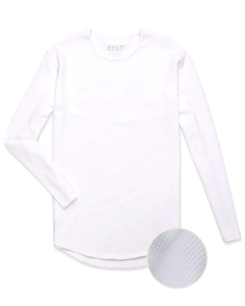 Thermal Drop-Cut Long Sleeve
