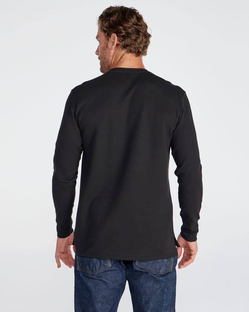 Thermal Long Sleeve Split-Hem