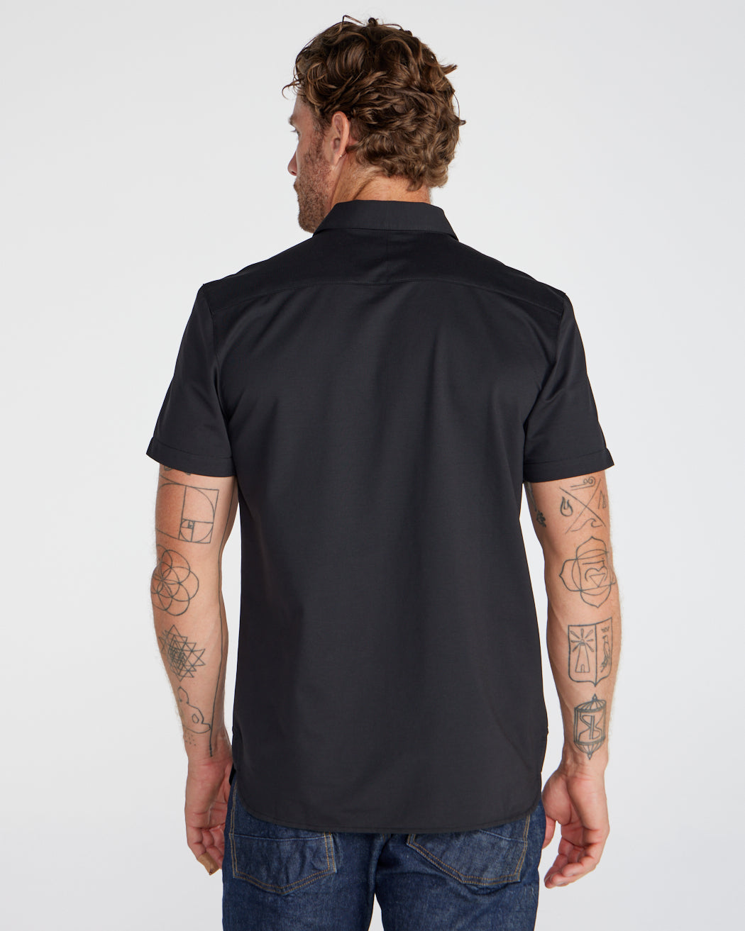 Vista Stretch Short Sleeve Button Down