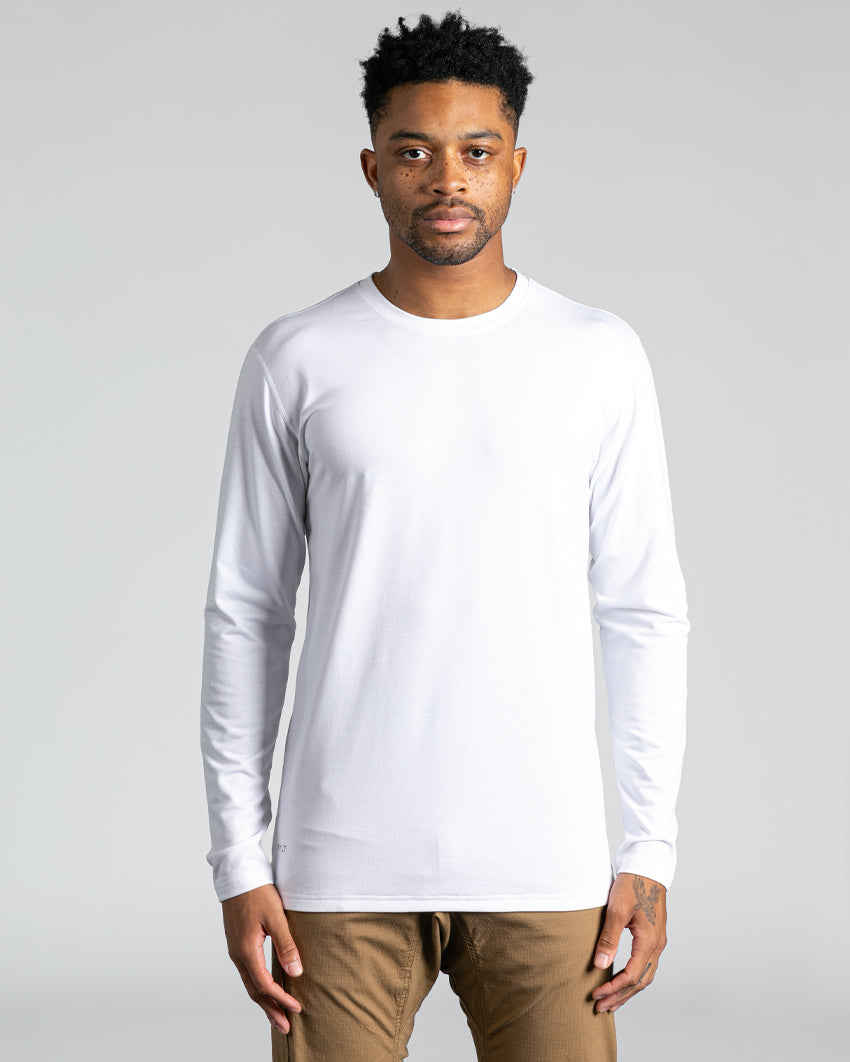 Long Sleeve: BYLT Signature Split Hem