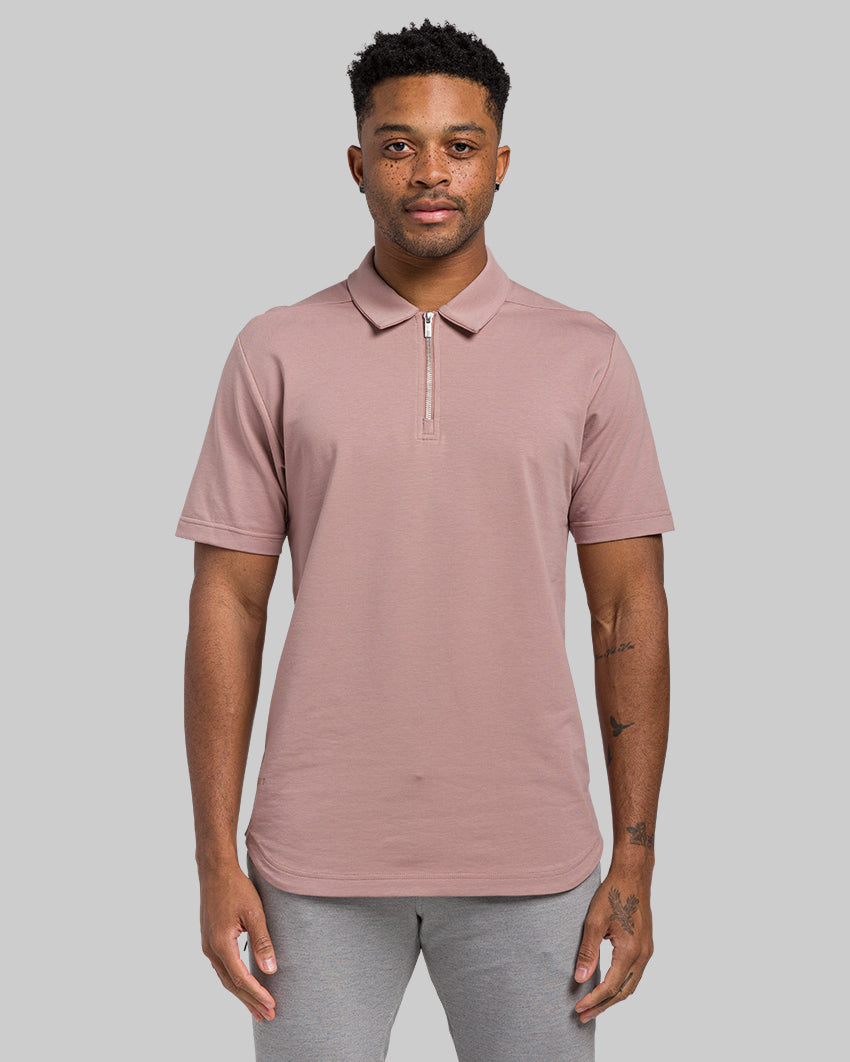 LUX Zip Polo
