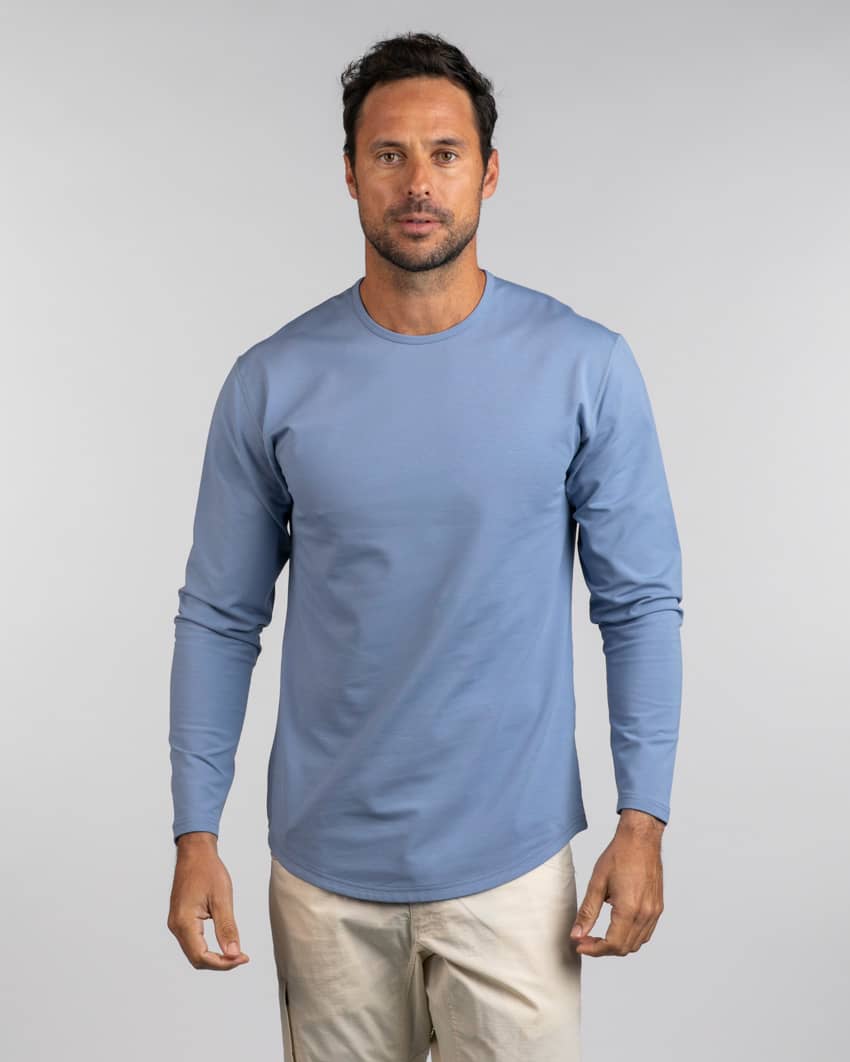 Drop-Cut Long Sleeve: BYLT Signature