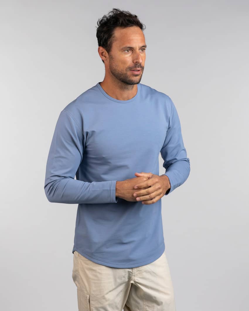 Drop-Cut Long Sleeve: BYLT Signature