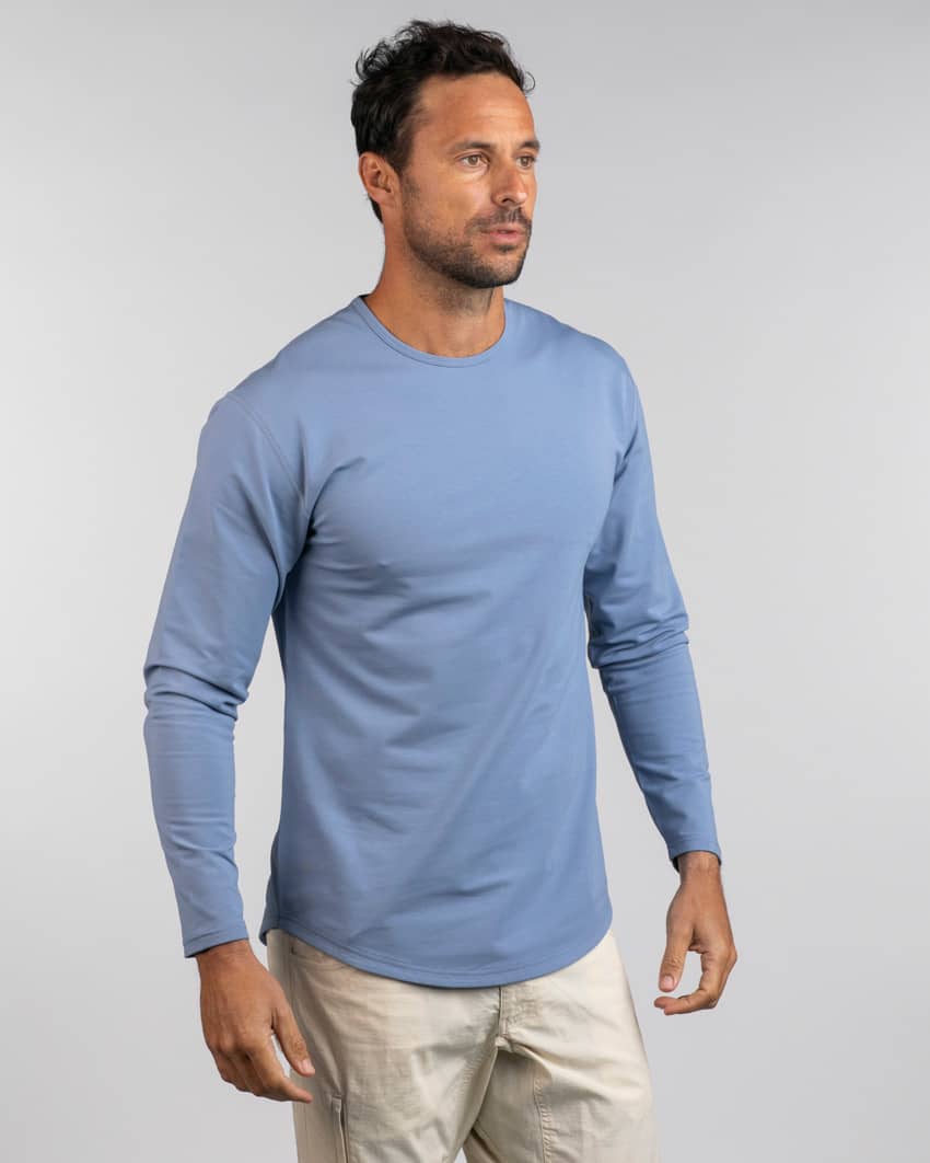 Drop-Cut Long Sleeve: BYLT Signature