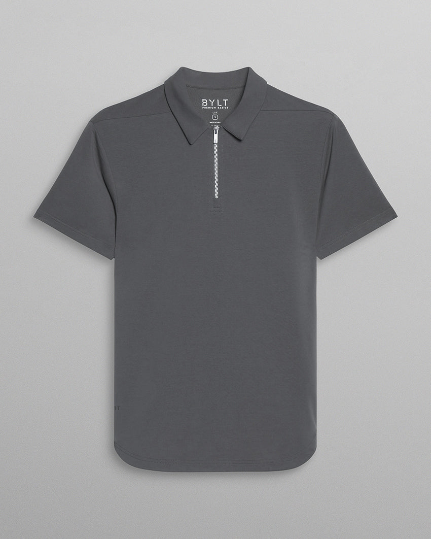 LUX Zip Polo