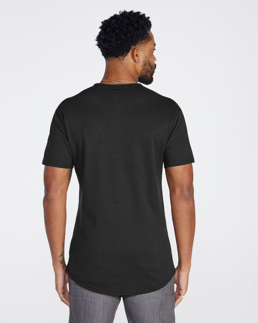 Bayside Short Sleeve Drop-Cut