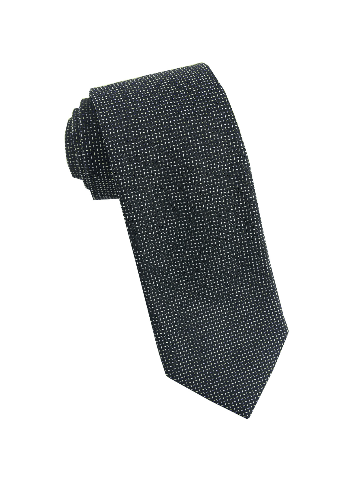 Black Tick Silk Neck Tie